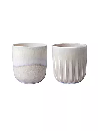 LIKE BY VILLEROY & BOCH | Becher Set 2tlg Perlemor Sand | 
